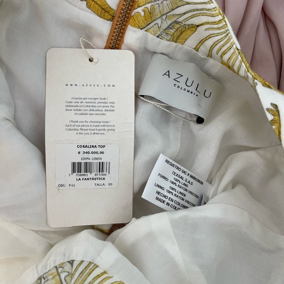 Azul top - Picture 2 of 3